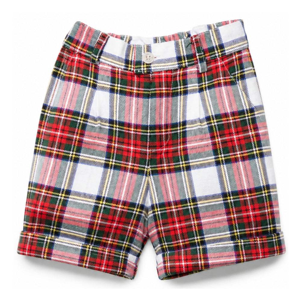 Shorts per neonato Paio Crippa Kids multicolore multicolore con motivo a quadri BOSSO 4028 PAIO CRIPPA KIDS
