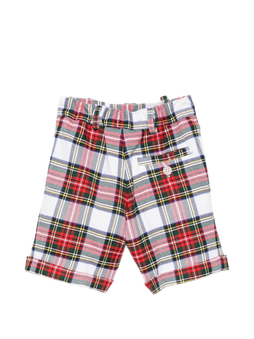Shorts per neonato Paio Crippa Kids multicolore multicolore con motivo a quadri BOSSO 4028 PAIO CRIPPA KIDS
