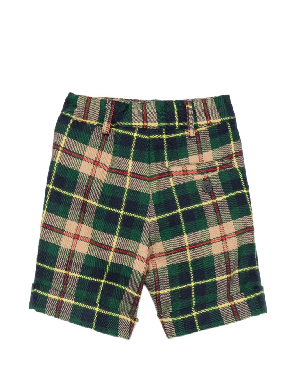 Shorts per neonato Paio Crippa Kids multicolore con risvolto BOSSO 4573 PAIO CRIPPA KIDS