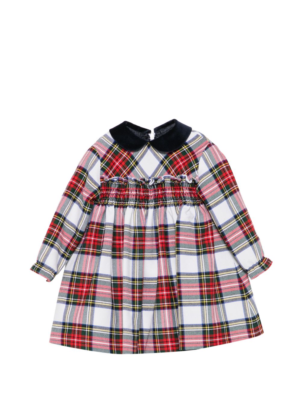 Abito per neonata Paio Crippa Kids multicolore con motivo tartan ELETTRA 4028 PAIO CRIPPA KIDS