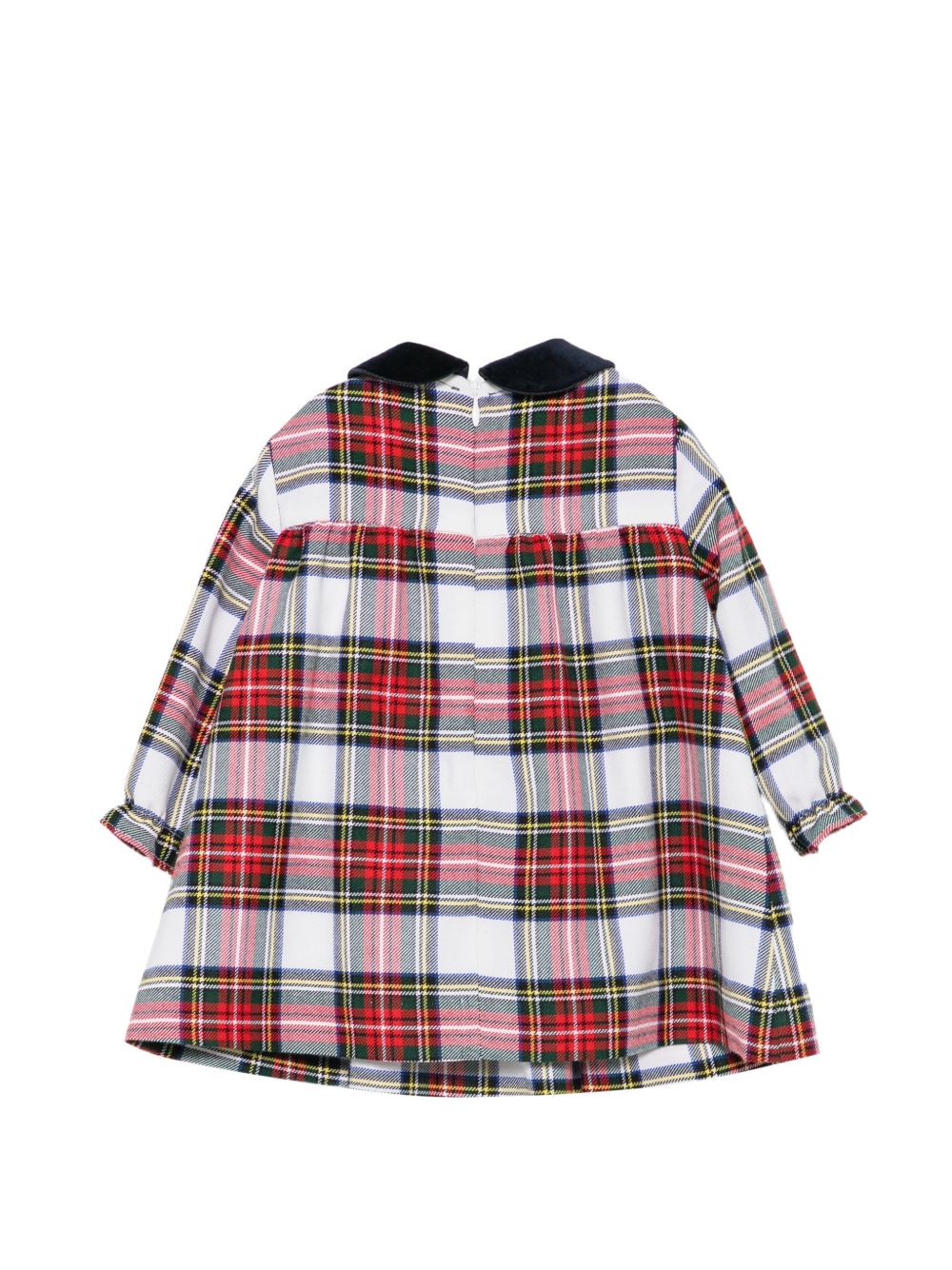 Abito per neonata Paio Crippa Kids multicolore con motivo tartan ELETTRA 4028 PAIO CRIPPA KIDS