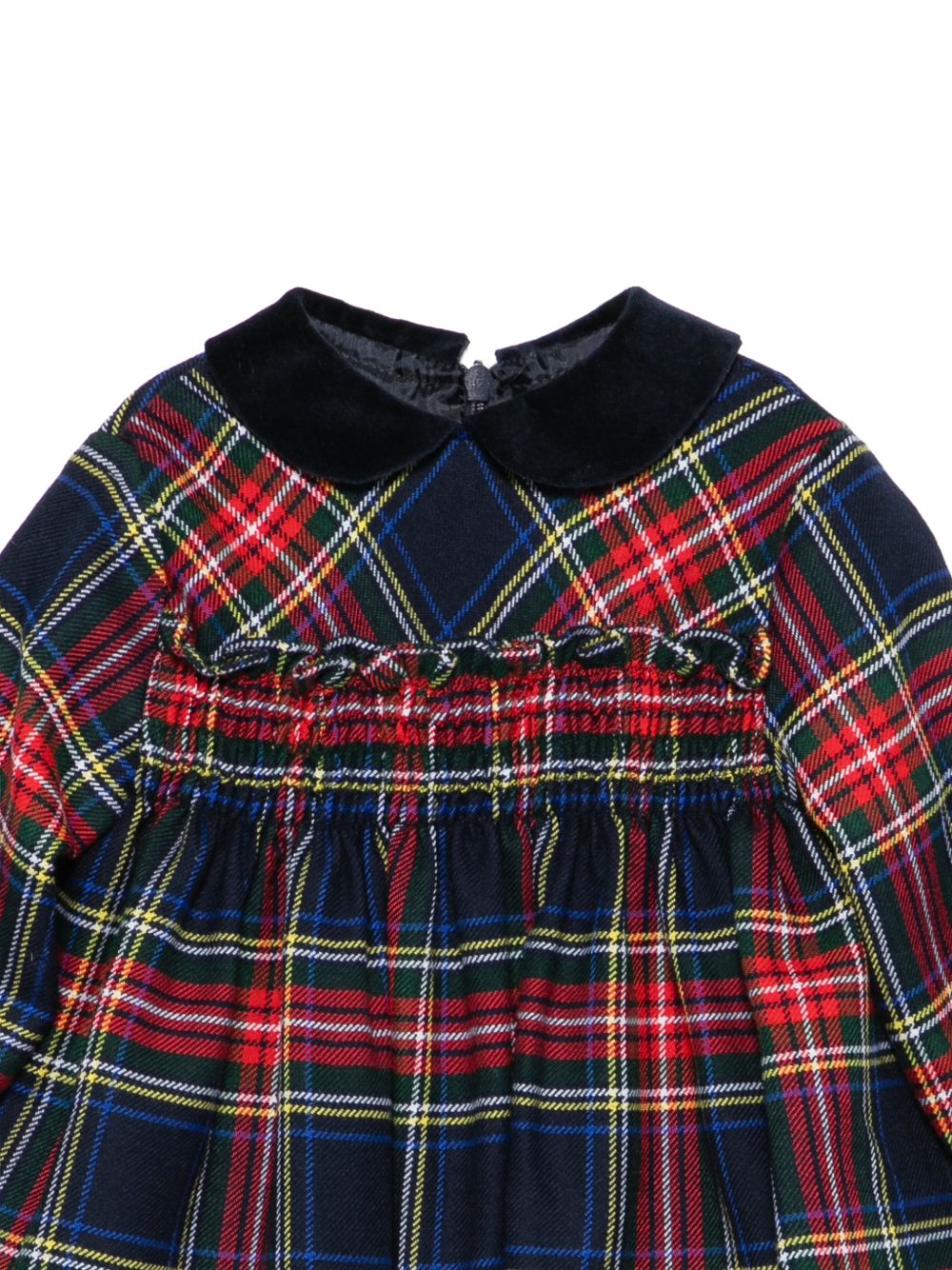 Abito per neonata Paio Crippa Kids multicolore con motivo tartan ELETTRA 4588 PAIO CRIPPA KIDS
