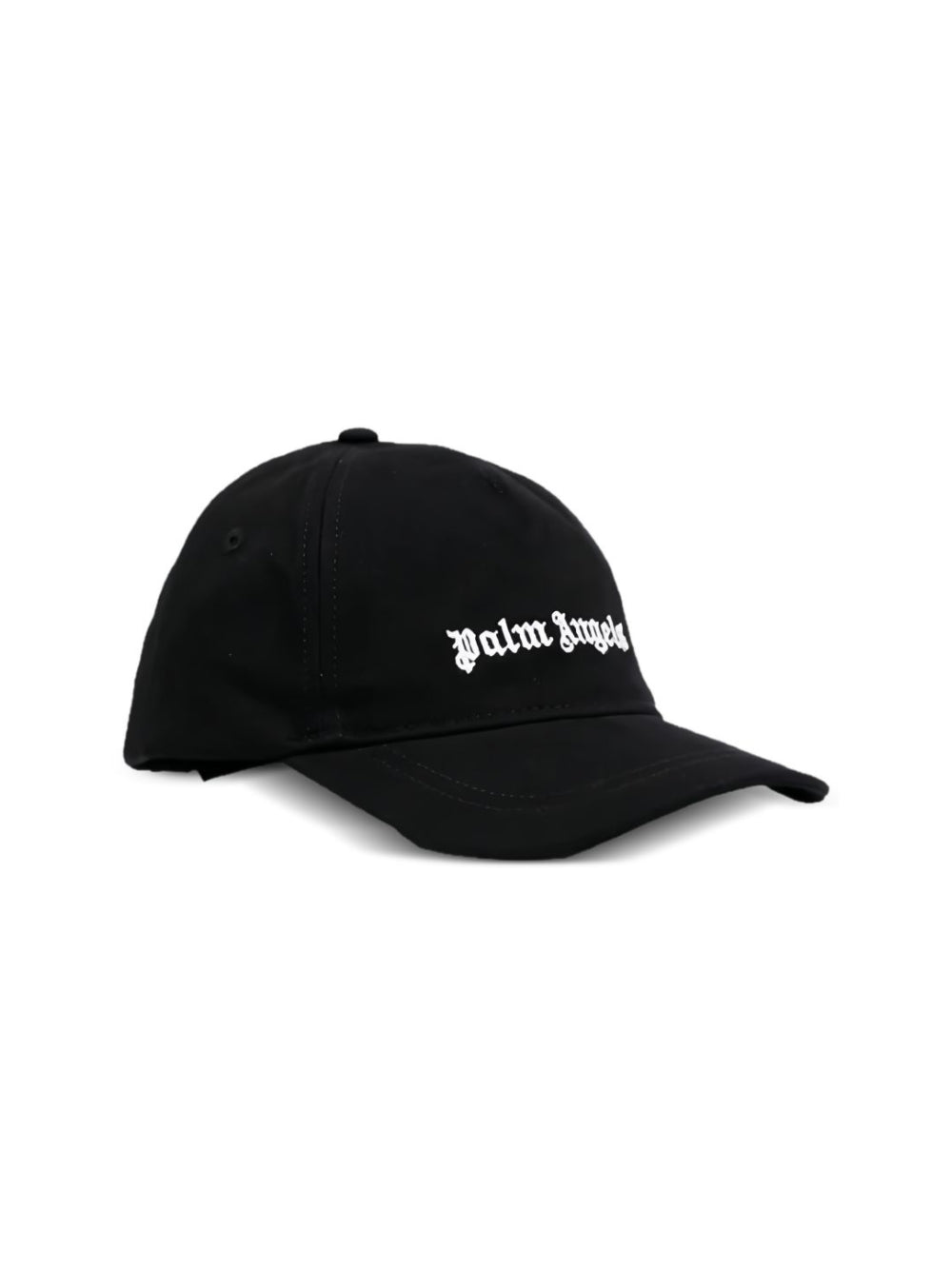 Cappello per neonato Palm Angels Kids nero con ricamo frontale del logo F6PAJBBC223 110 PALM ANGELS KIDS