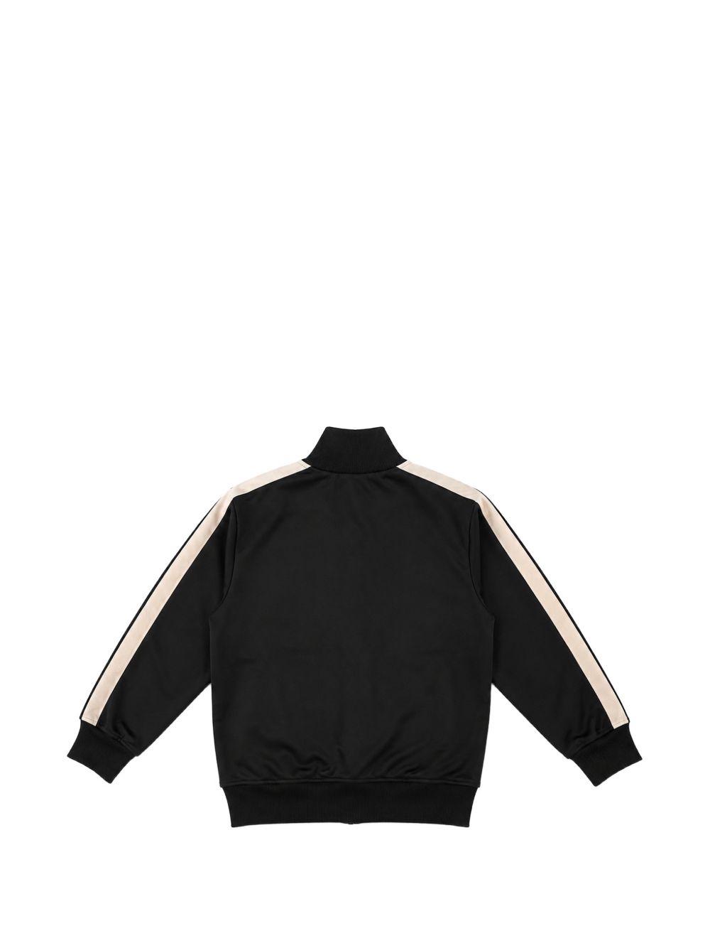 Felpa per bambino Palm Angels Kids nera con stampa logo sul davanti F6PAJBJK028 110 PALM ANGELS KIDS