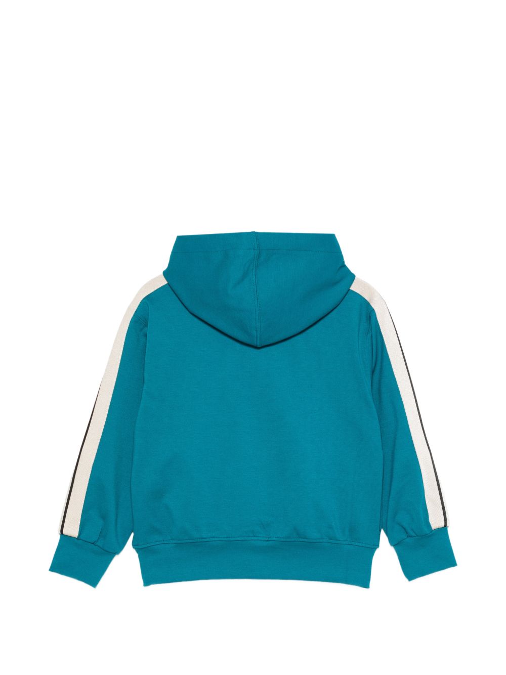 Felpa per bambino Palm Angels Kids verde con bande laterali F6PAJBZH019 1527 PALM ANGELS KIDS