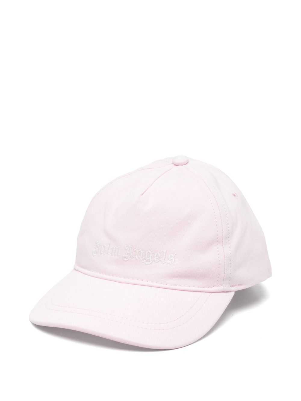 Cappello da baseball per bambina Palm Angels Kids rosa con ricamo F6PAJGBC223 042 PALM ANGELS KIDS