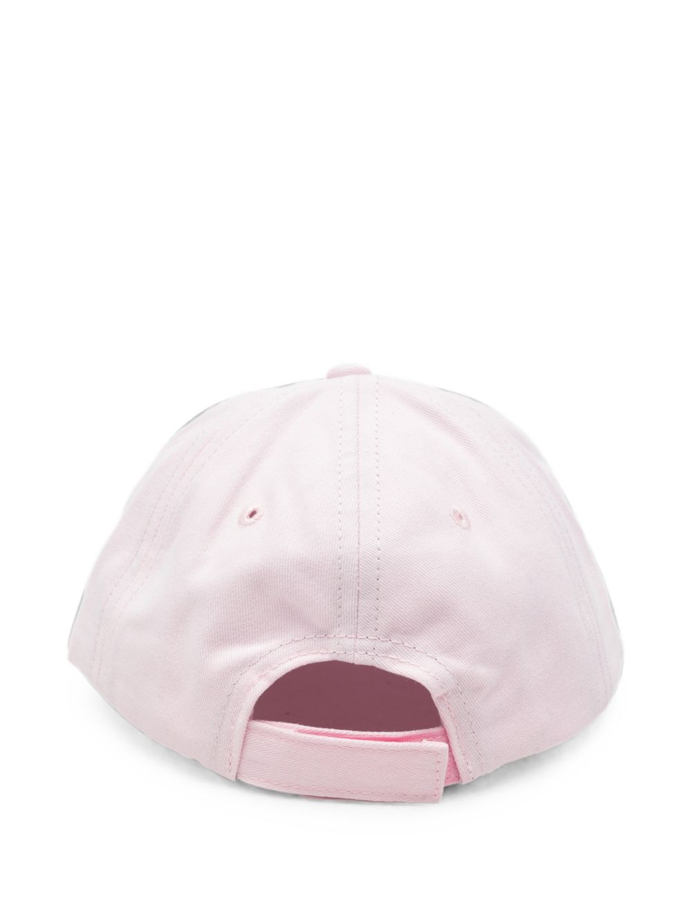 Cappello da baseball per bambina Palm Angels Kids rosa con ricamo F6PAJGBC223 042 PALM ANGELS KIDS