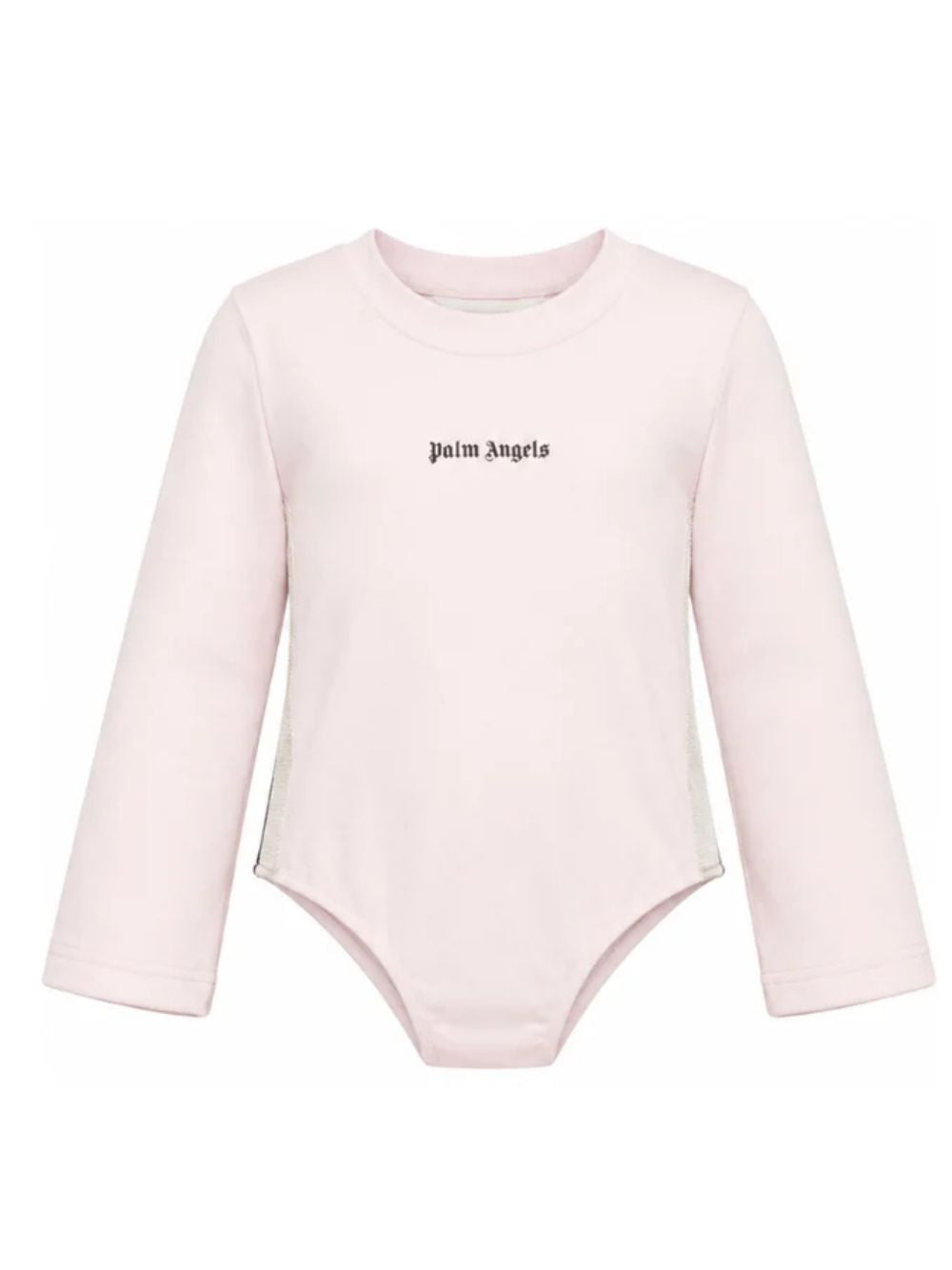 Body per bambina Palm Angels Kids rosa con maniche larghe F6PAJGBY042 042 PALM ANGELS KIDS
