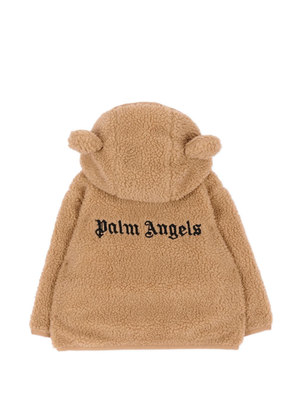 Giacca Teddy Bear per neonati Palm Angels Kids beige con shearling sintetico F6PANBJK203 015 PALM ANGELS KIDS
