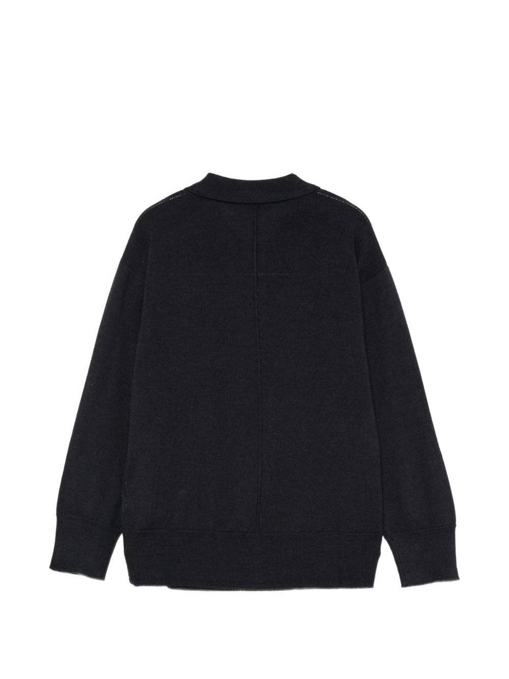 Maglione per bambino Paolo Pecora Kids blu con colletto stile polo PP4404 BLU PAOLO PECORA KIDS