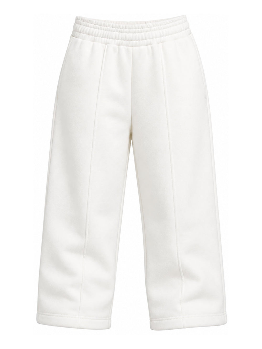 Pantaloni sportivi per bambino Paolo Pecora Kids bianchi con vita elasticizzata PP4440 LATTE PAOLO PECORA KIDS