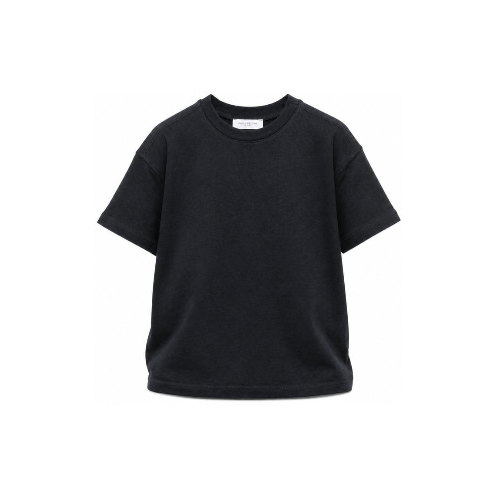 T-shirt per bambino Paolo Pecora Kids blu con cucitura sul retro PP4443 BLU PAOLO PECORA KIDS