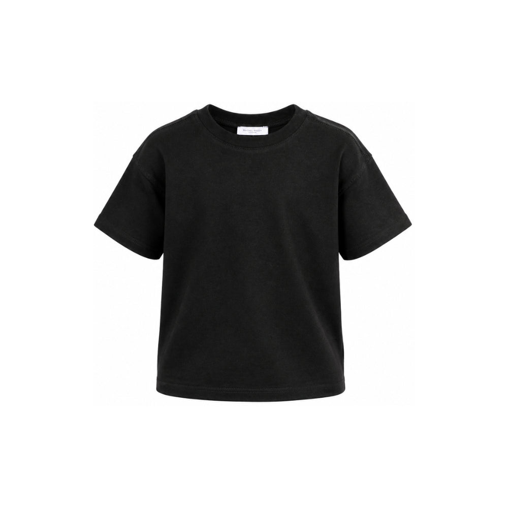 T-shirt per bambino Paolo Pecora Kids nera con cucitura sul retro PP4443 NERO PAOLO PECORA KIDS