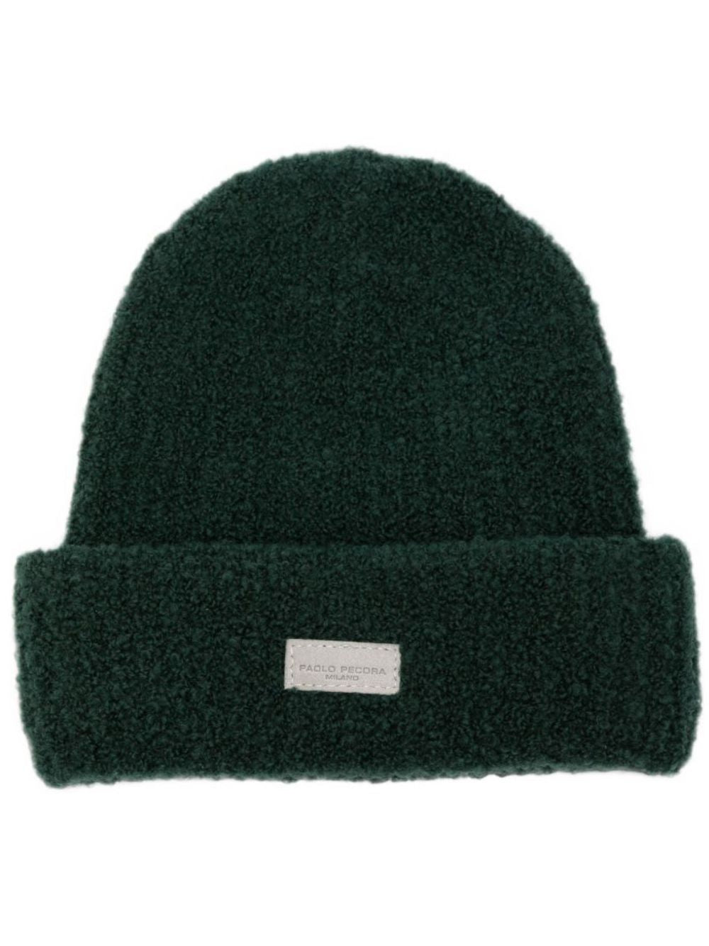 Cappello per bambino Paolo Pecora Kids verde con texture bouclé PP4508 FORES PAOLO PECORA KIDS