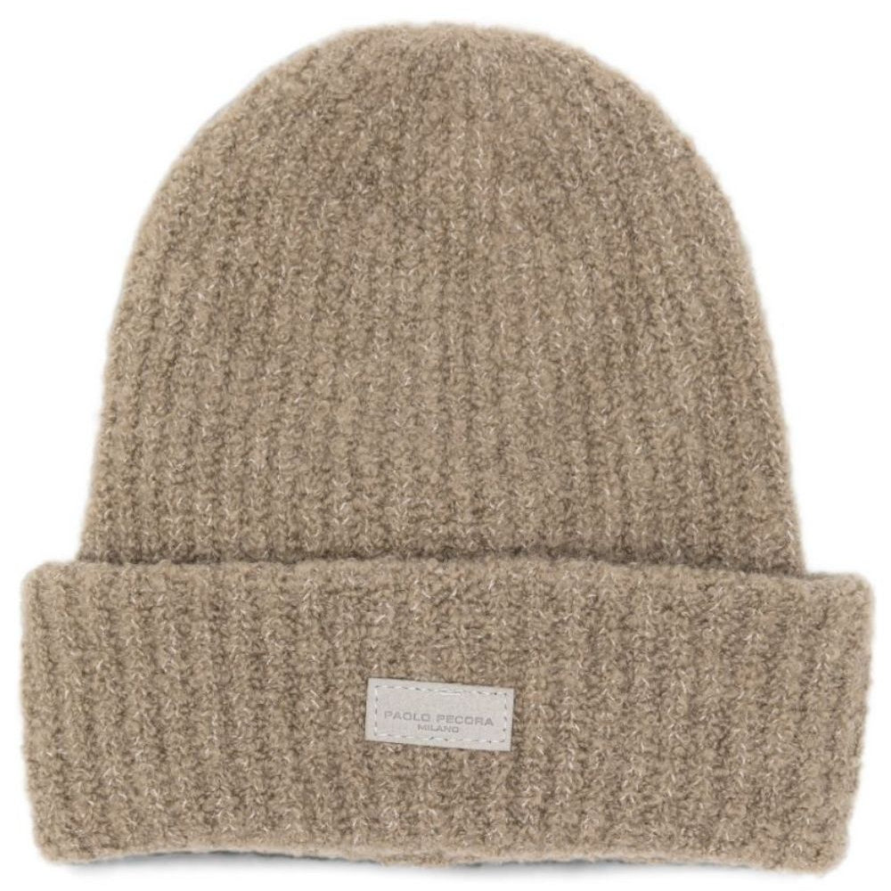 Berretto per bambino Paolo Pecora Kids beige con texture bouclé PP4508 GREIG PAOLO PECORA KIDS