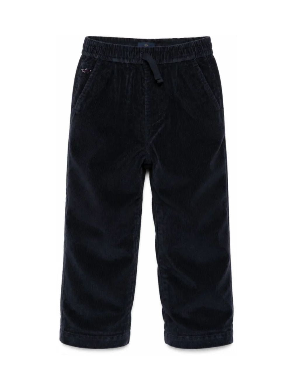 Pantaloni per bambino Paul & Shark Kids blu con tessuto a coste WUP00CLVA07 42370 PAUL & SHARK KIDS