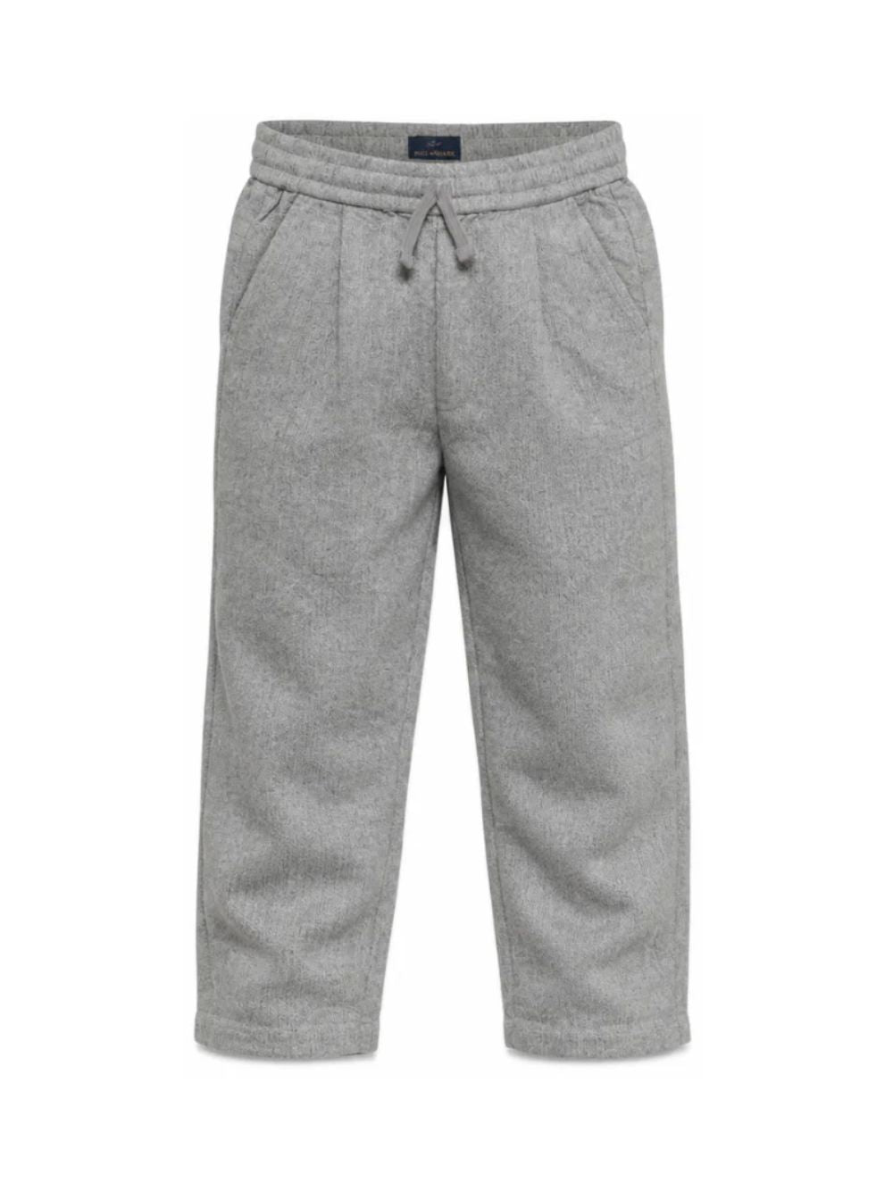 Pantaloni per bambino Paul & Shark Kids grigio con chiusura a coulisse WUP00DLZA26 60901 PAUL & SHARK KIDS