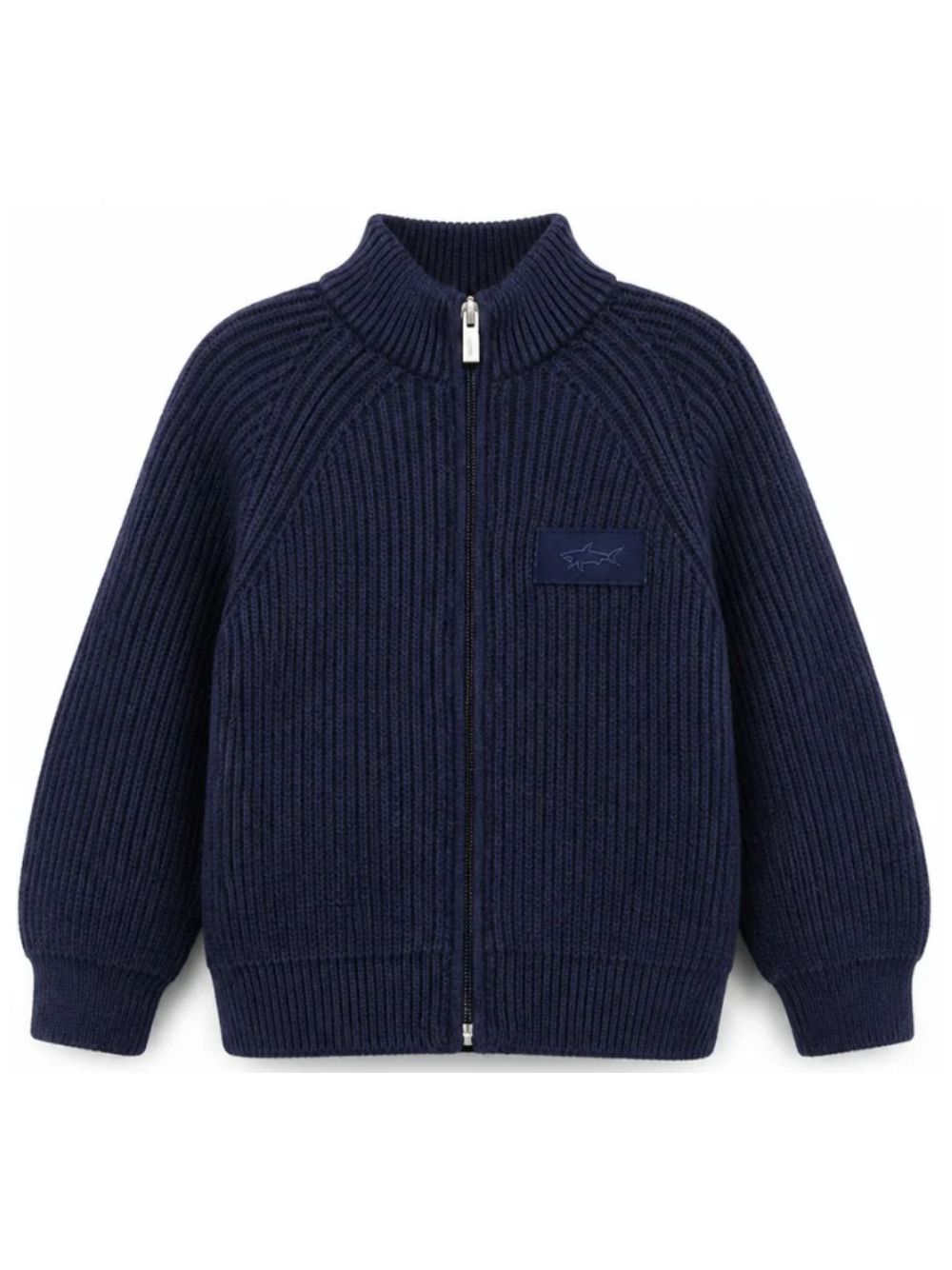 Maglione per bambino Paul & Shark Kids blu con collo alto WUW009LHE43 42370 PAUL & SHARK KIDS
