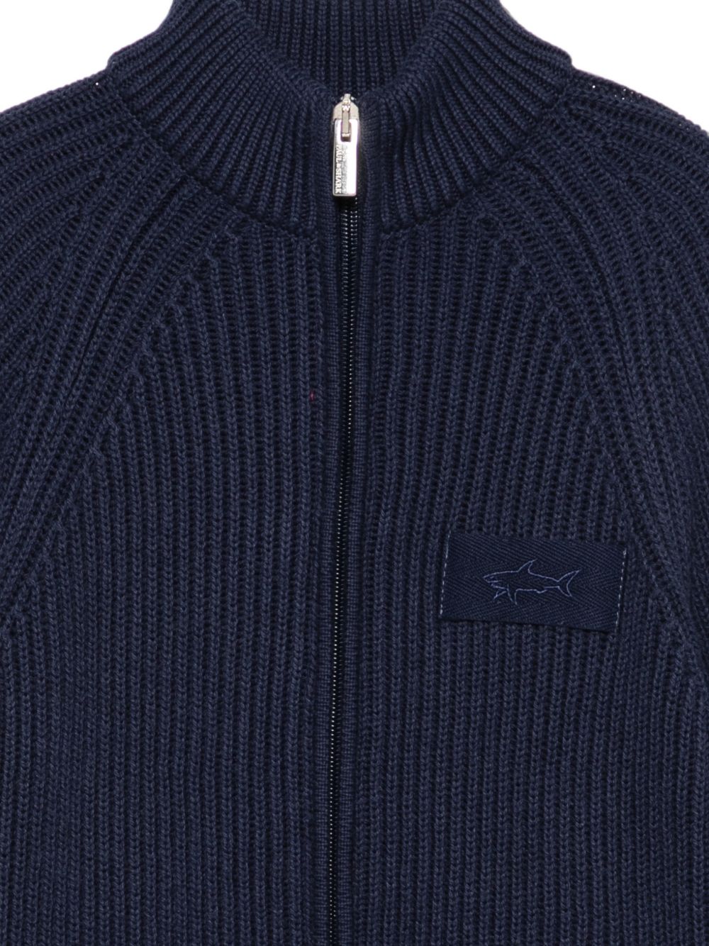 Maglione per bambino Paul & Shark Kids blu con collo alto WUW009LHE43 42370 PAUL & SHARK KIDS