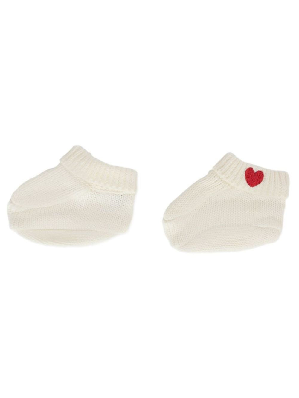 Calzini per neonati Petit Bateau Kids beige chiari con stampa cuore A0DRQ 01 PETIT BATEAU KIDS