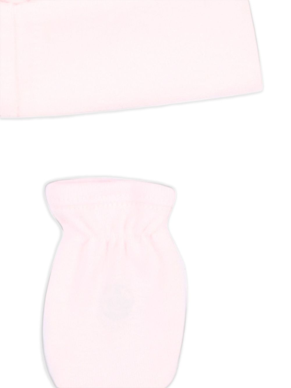 Set composto da berretto e guanti Petit Bateau Kids rosa con risvolto<BR/><BR/> A0G9R 00 PETIT BATEAU KIDS