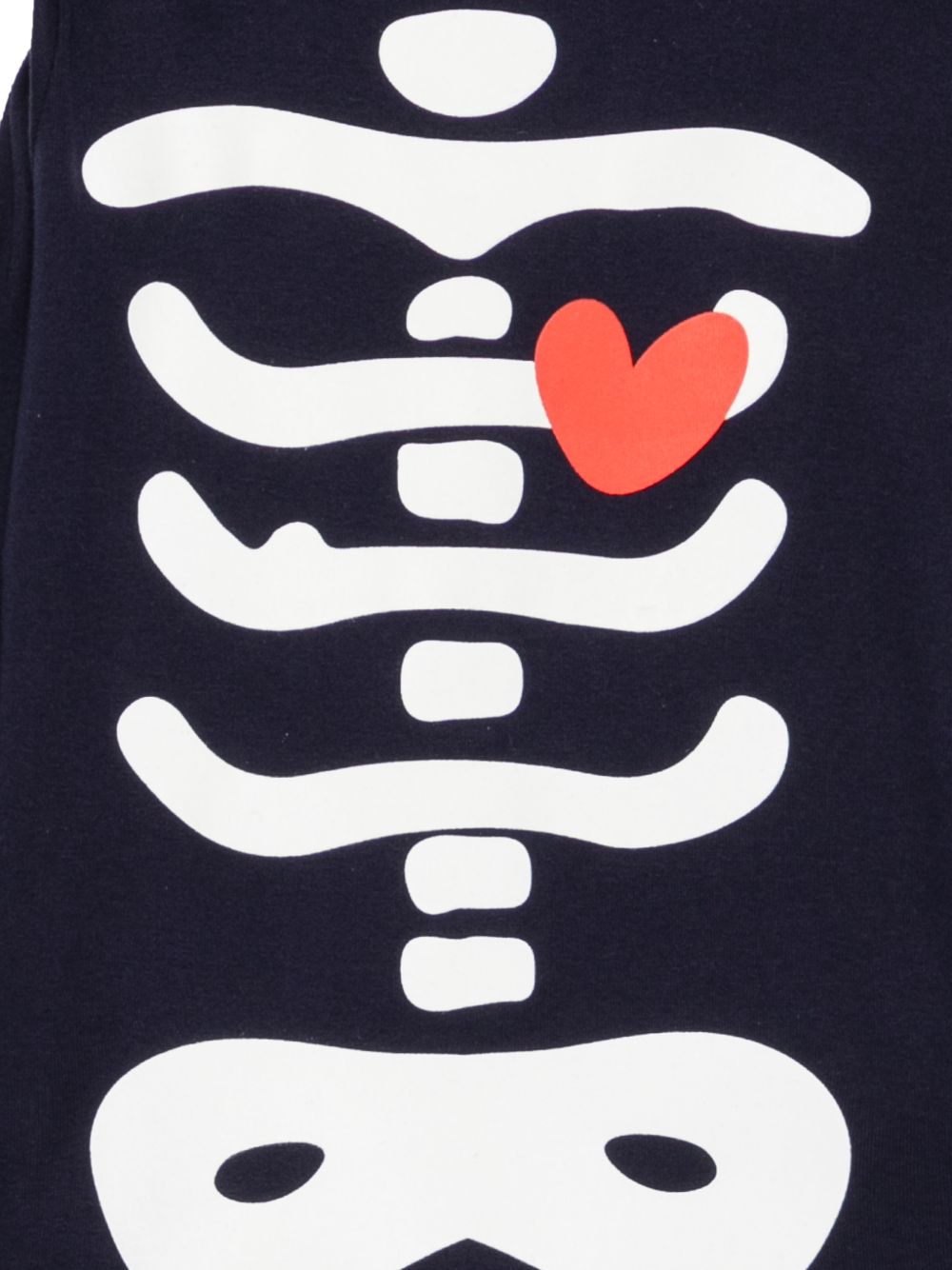 Pigiama per bambino Petit Bateau Kids blu navy con motivo a cuore A0GA5 01 PETIT BATEAU KIDS