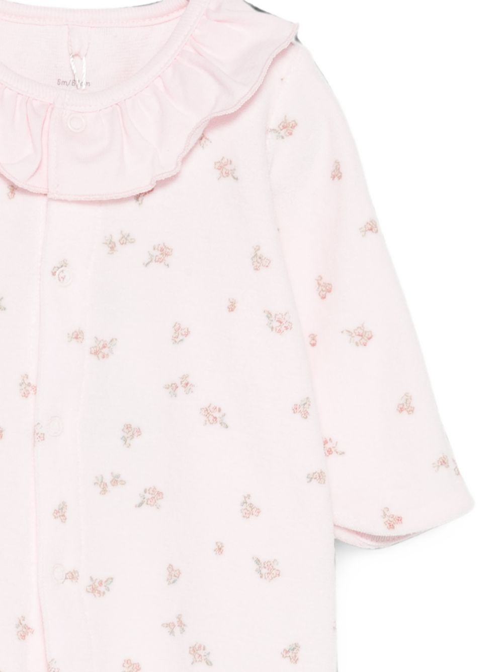 Tutina per neonata Petit Bateau rosa con motivo floreale A0GAH 01 PETIT BATEAU KIDS