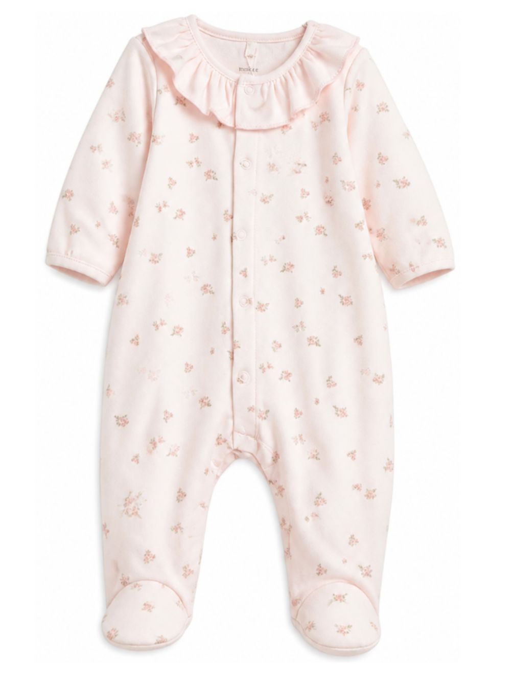 Tutina per neonata Petit Bateau rosa con motivo floreale A0GAH 01 PETIT BATEAU KIDS
