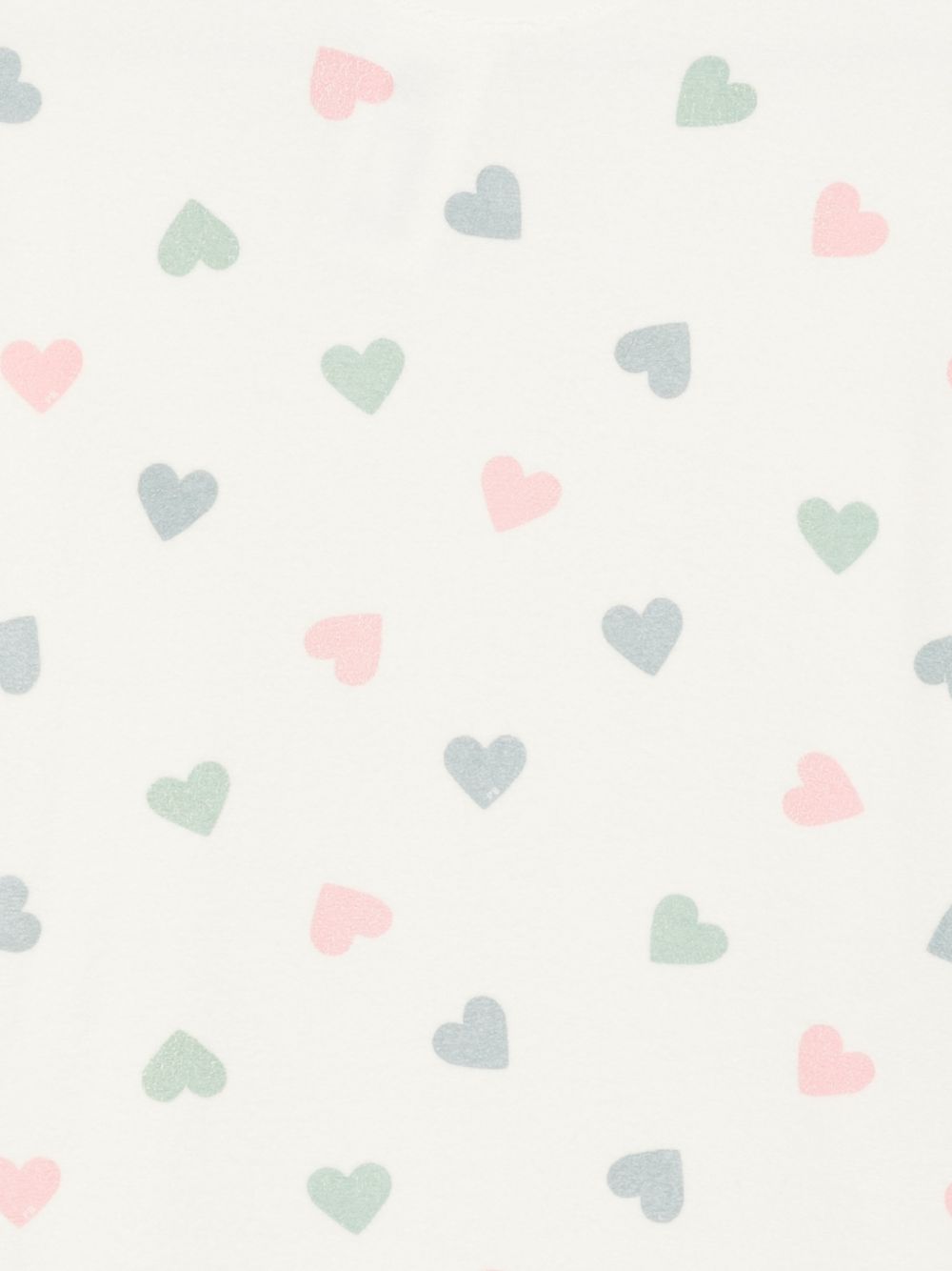 Pigiama da donna Petit Bateau bianco con motivo a cuori A0GE0 01 PETIT BATEAU KIDS
