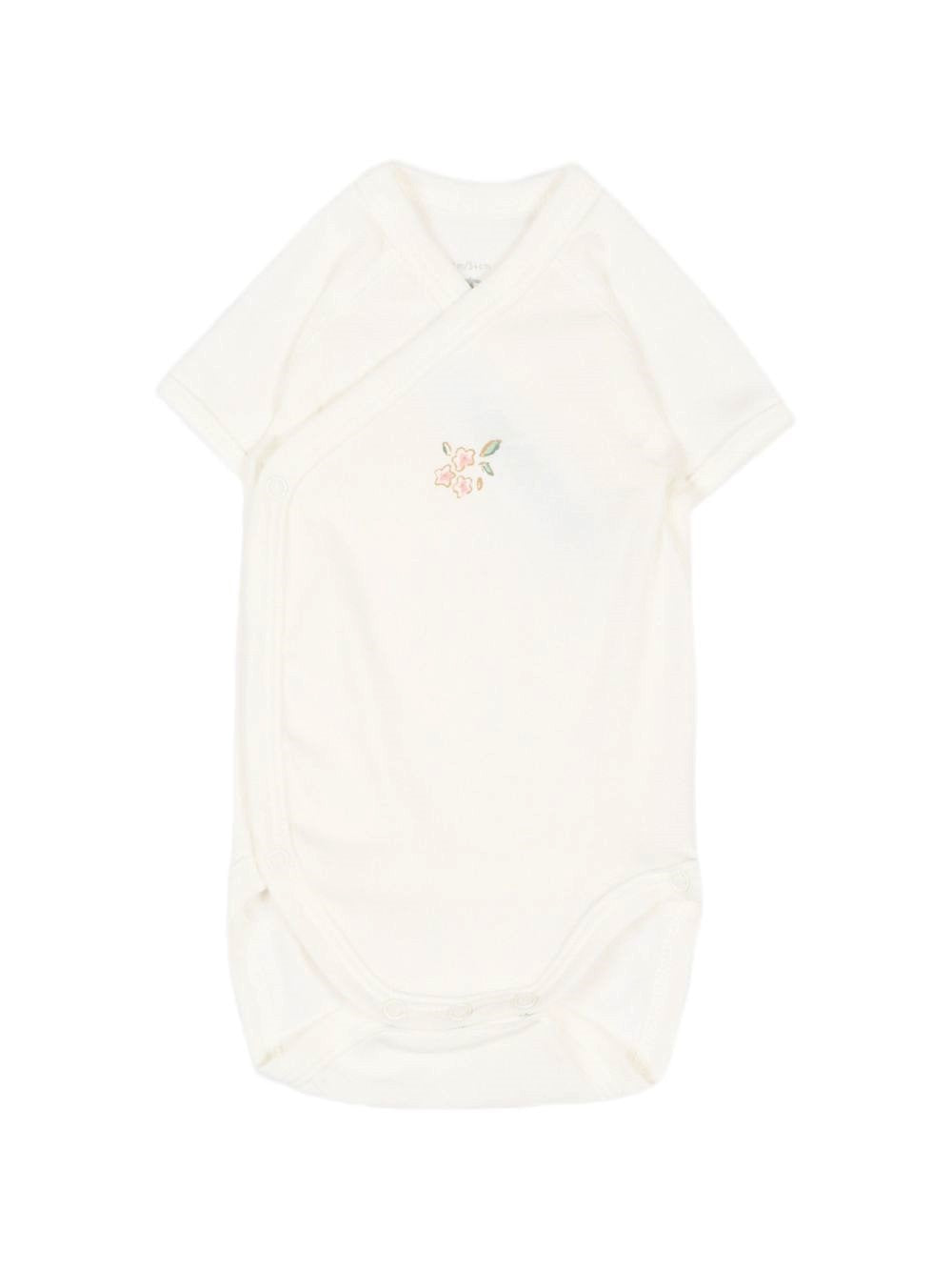 Set di tre body per neonata Petit Bateau multicolore con stampa floreale A0GHN 00 PETIT BATEAU KIDS