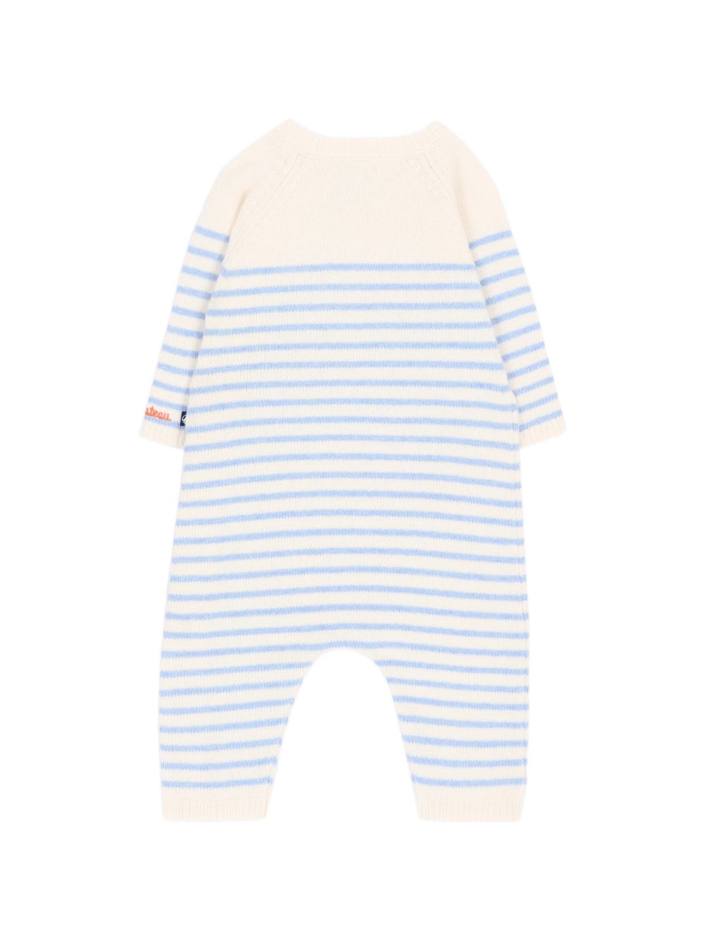 Tutina per neonati Petit Bateau Kids multicolore con design a righe A0GJ2 01 PETIT BATEAU KIDS