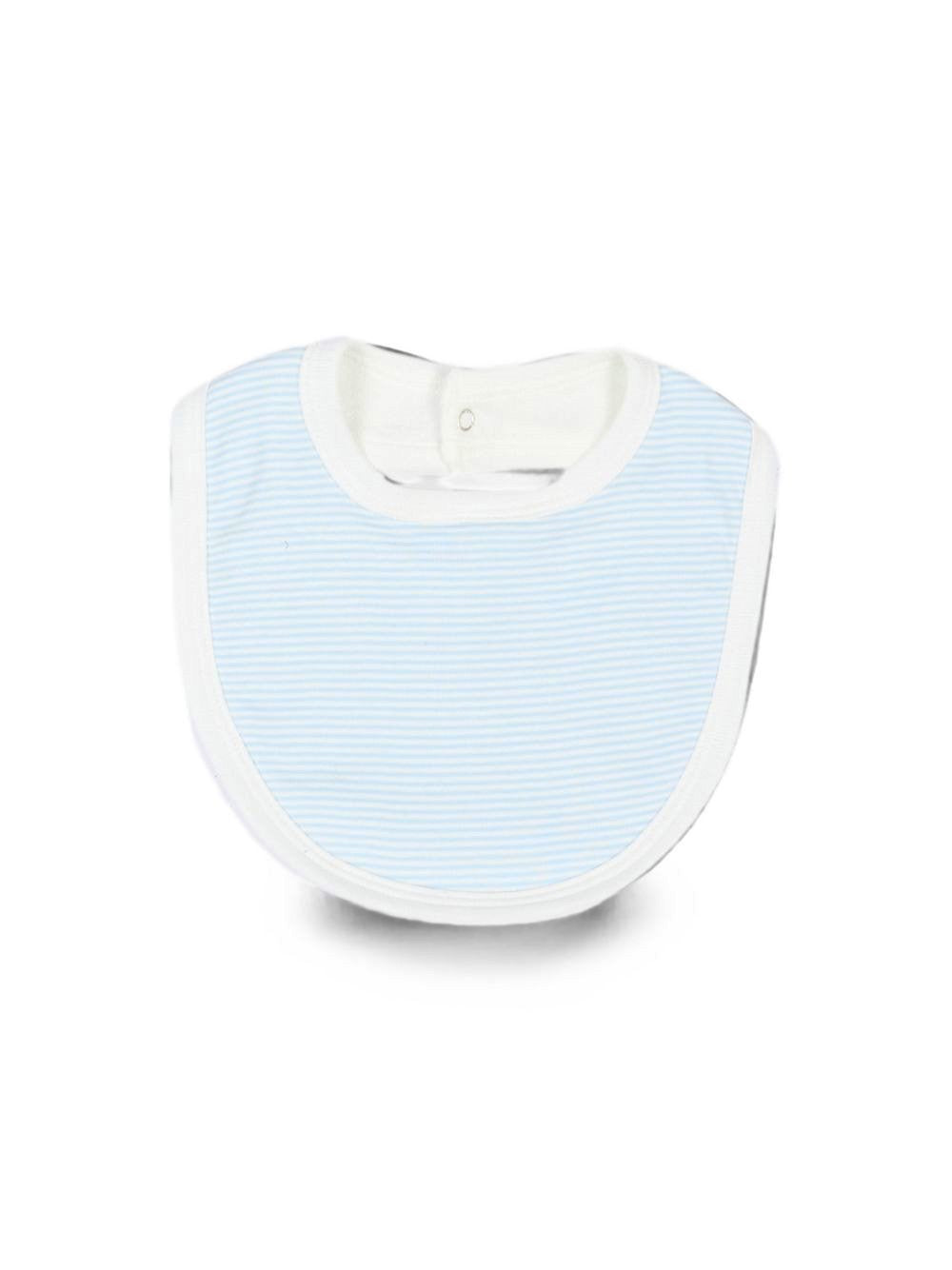 Set di due bavaglini per neonato Petit Bateau multicolore con stampa balene A0GLI 00 PETIT BATEAU KIDS