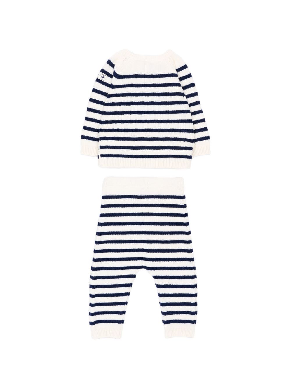 Completo per neonati Petit Bateau Kids multicolore con righe orizzontali A0GNX 01 PETIT BATEAU KIDS
