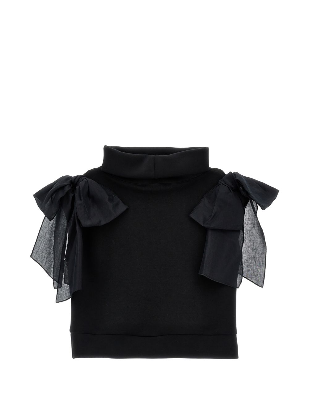 Top per bambina Philosophy di Lorenzo Serafini Kids nero a collo alto I1H305 8209 0050 PHILOSOPHY KIDS