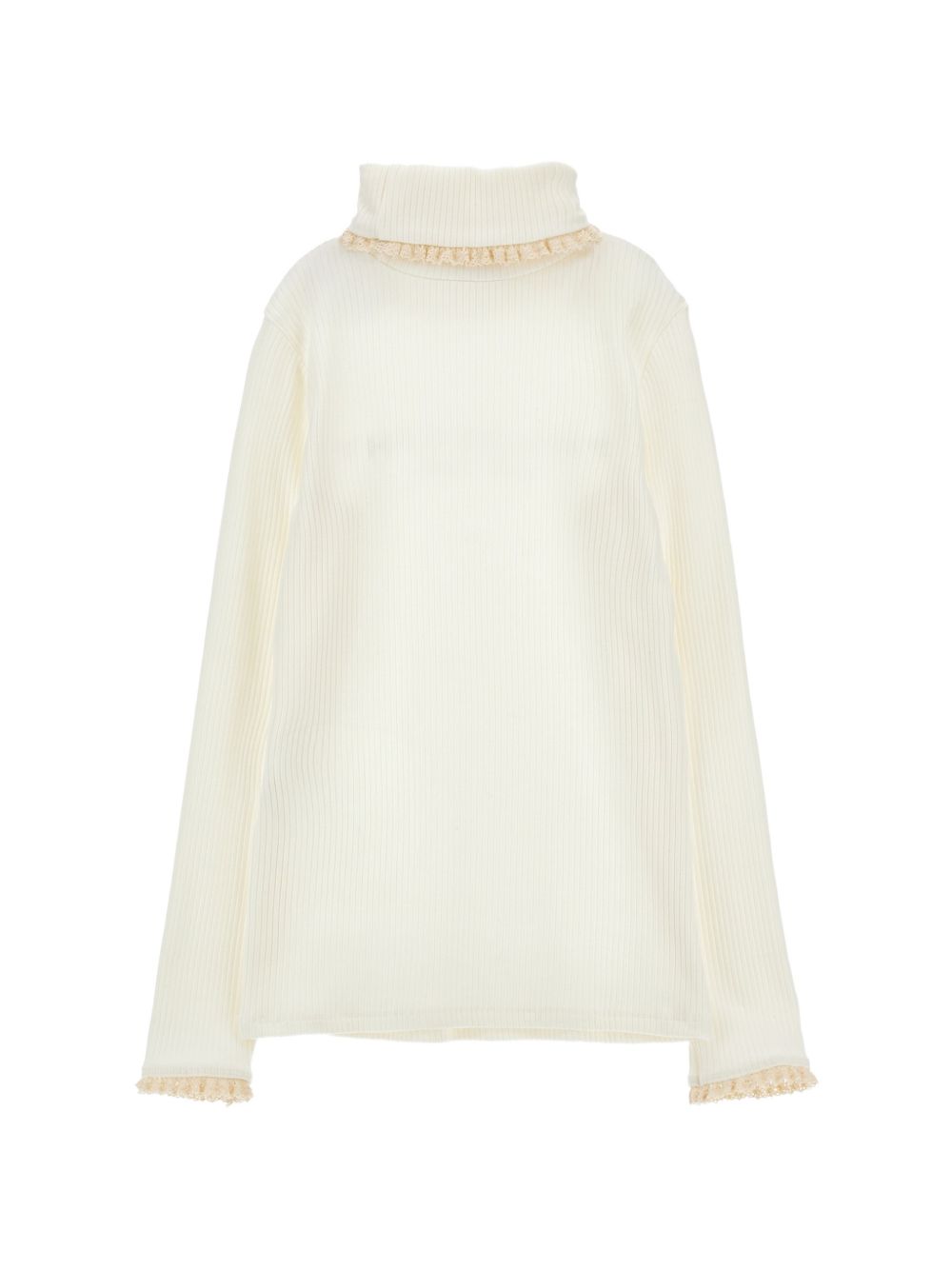Maglione per bambina Philosophy di Lorenzo Serafini Kids bianco con logo sul davanti I1H604 8214 0001 PHILOSOPHY KIDS