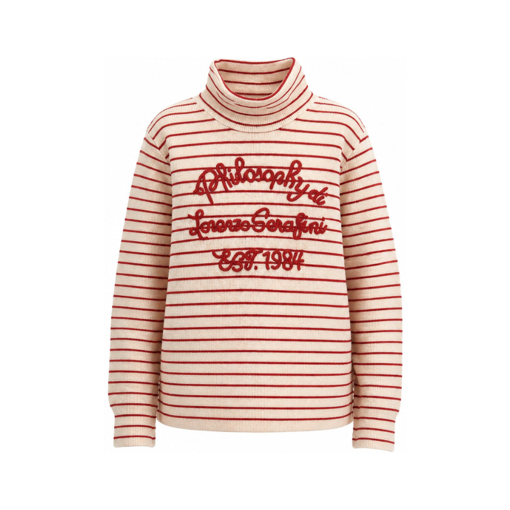 Maglione per bambina Philosophy Di Lorenzo Serafini Kids multicolore con design a righe I1H605 8215 0243 PHILOSOPHY KIDS