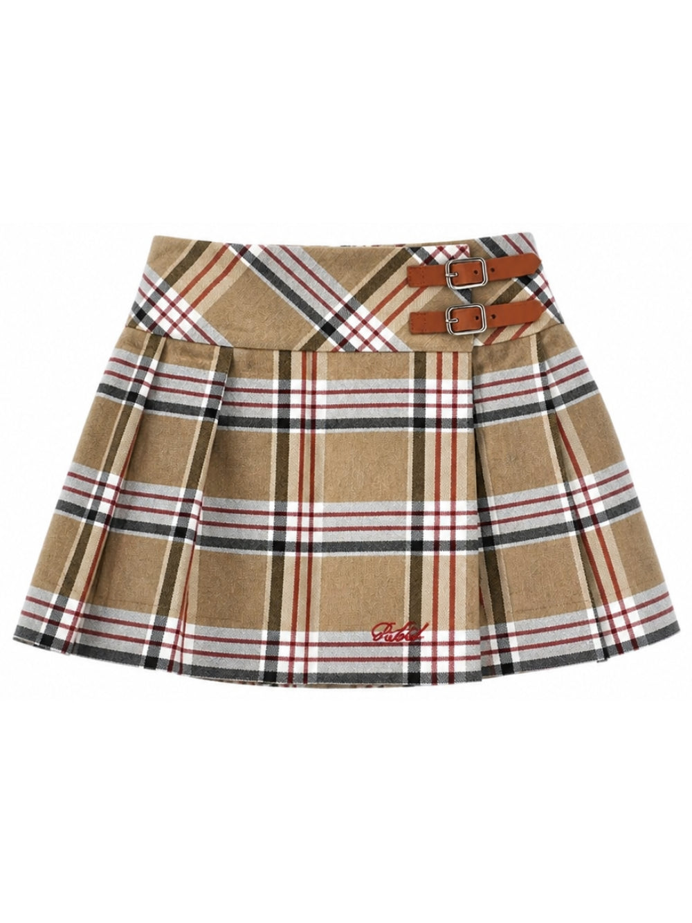 Gonna per bambina Philosophy di Lorenzo Serafini Kids marrone con motivo a quadri I1H701 8151 0306 PHILOSOPHY KIDS