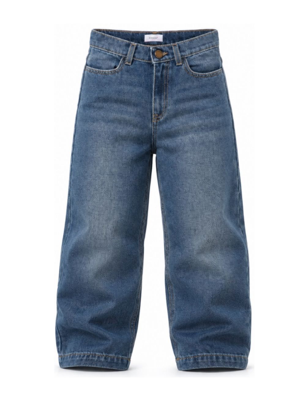 Jeans per bambina Pinko Kids blu in denim KFPA084CDF031 4098 PINKO KIDS