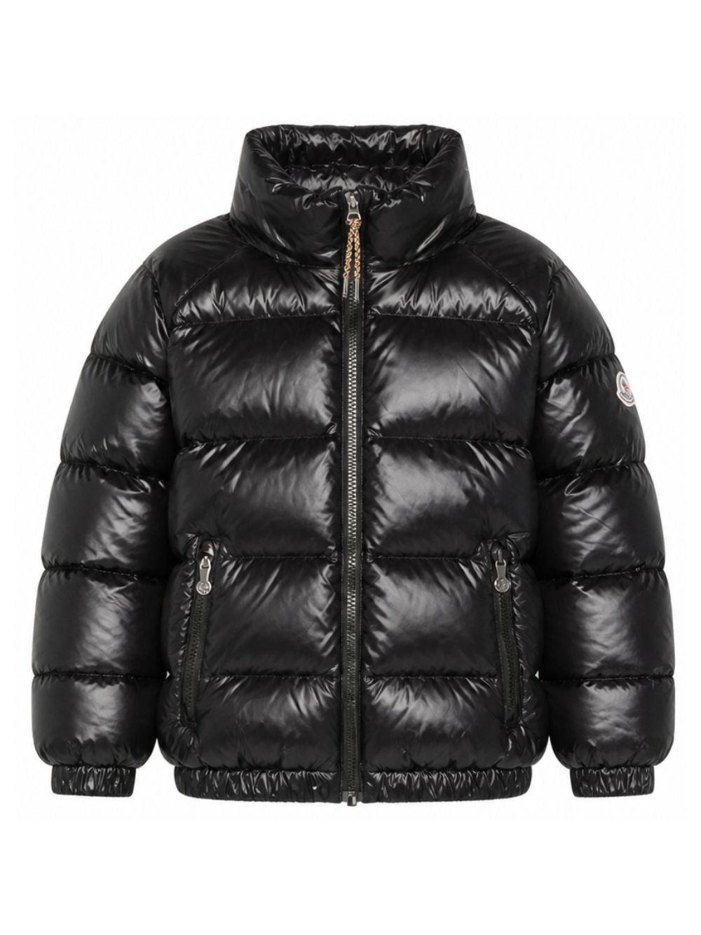 Piumino glossy per bambino Pyrenex Kids nero con imbottitura HKY019 0009 PYRENEX KIDS
