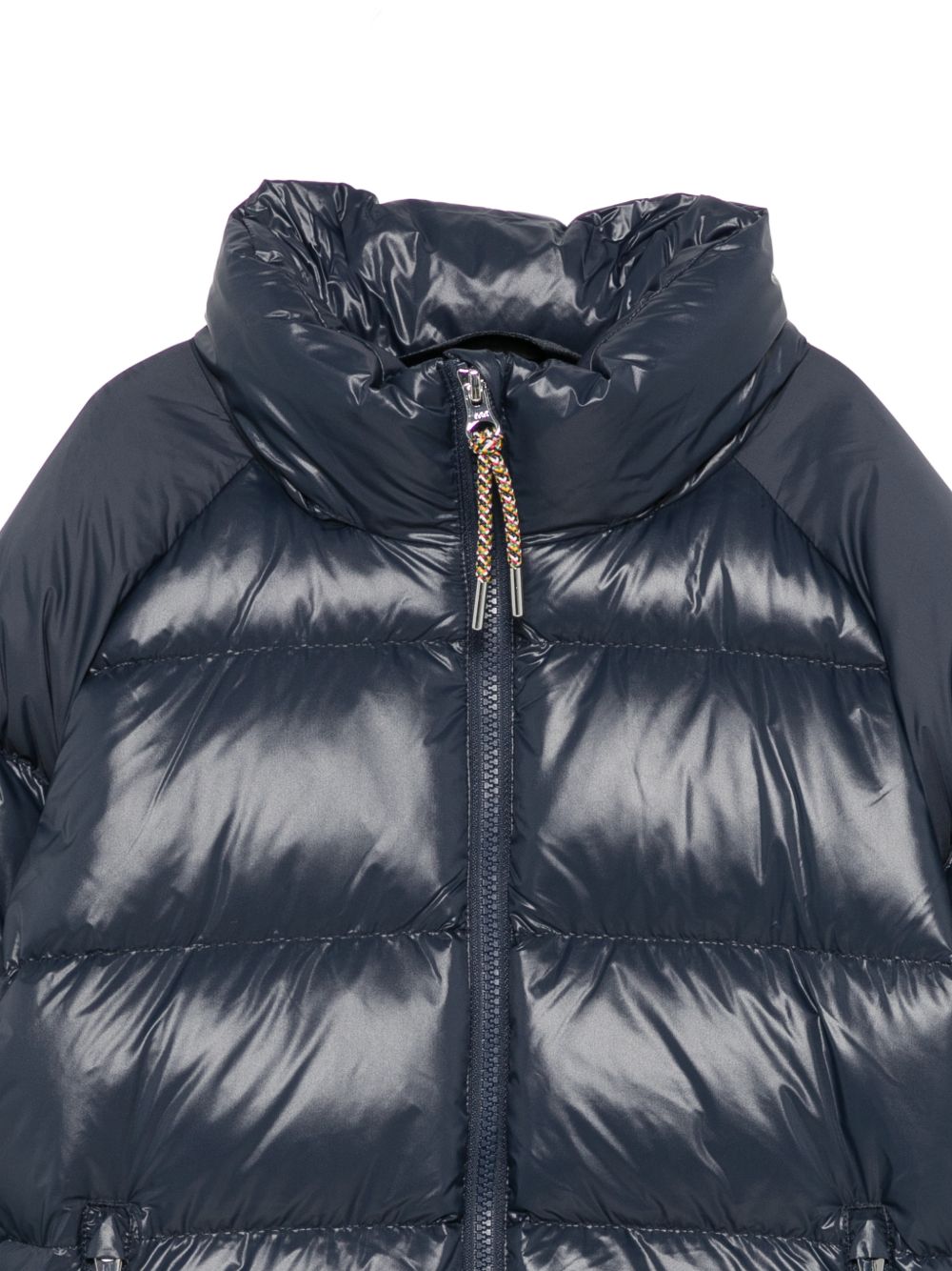 Piumino glossy per bambino Pyrenex Kids blu con imbottitura HKY019 4004 PYRENEX KIDS