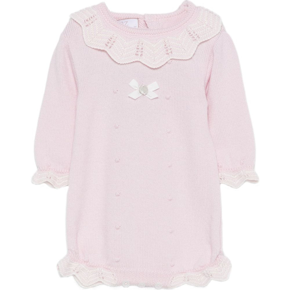 Tutina per neonata Paz Rodriguez Kids rosa con dettaglio fiocco 005-114134 3060 PaZ RODRIGUEZ KIDS