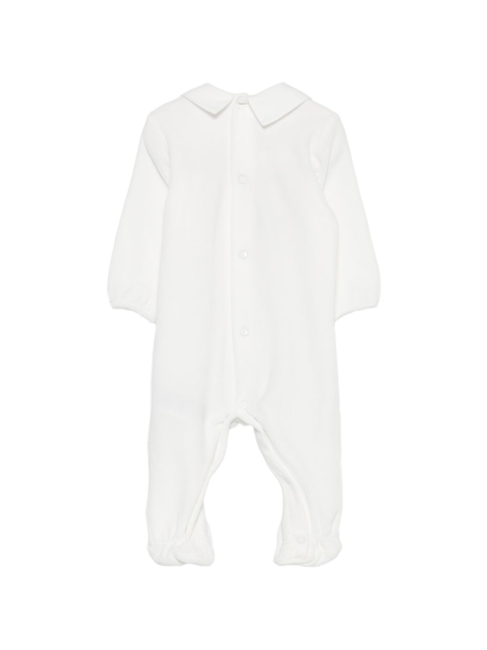 Tutina per neonato Paz Rodriguez Kids bianca con colletto a punta 005-193764 60 PaZ RODRIGUEZ KIDS