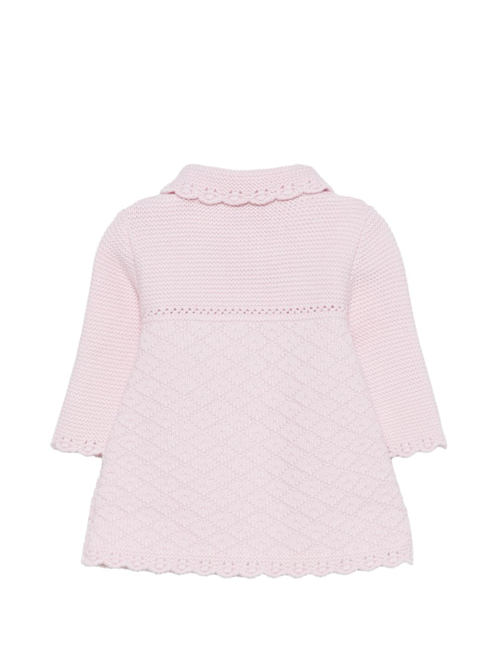 Cappotto per neonata Paz Rodriguez Kids rosa con colletto alla Peter Pan 009-114026 30 PaZ RODRIGUEZ KIDS