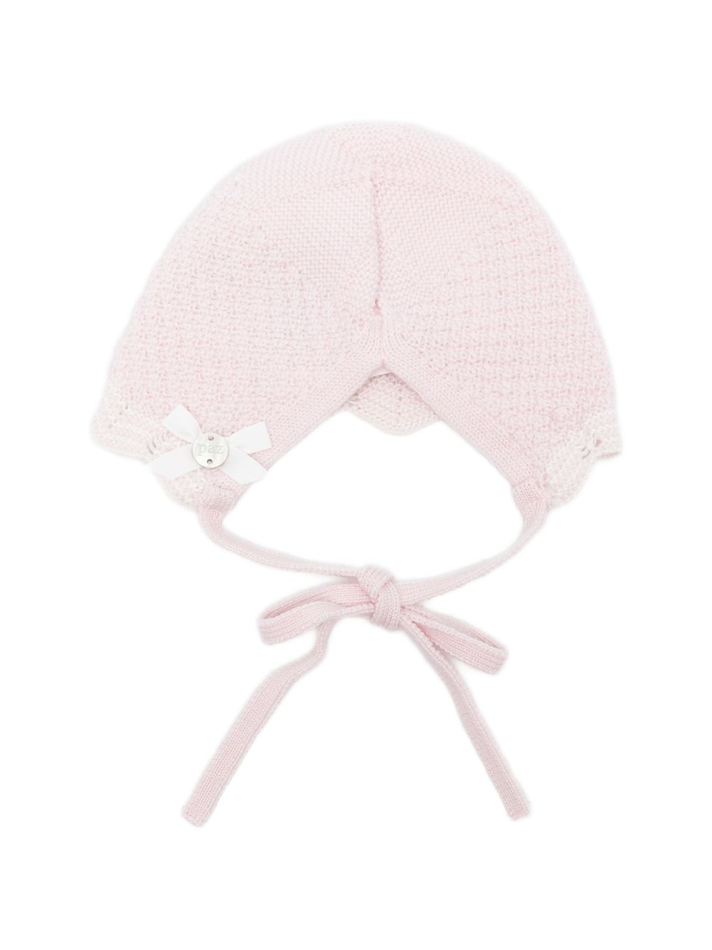 Berretto per neonata Paz Rodriguez Kids rosa con finitura in rilievo 011-114131 3060 PaZ RODRIGUEZ KIDS