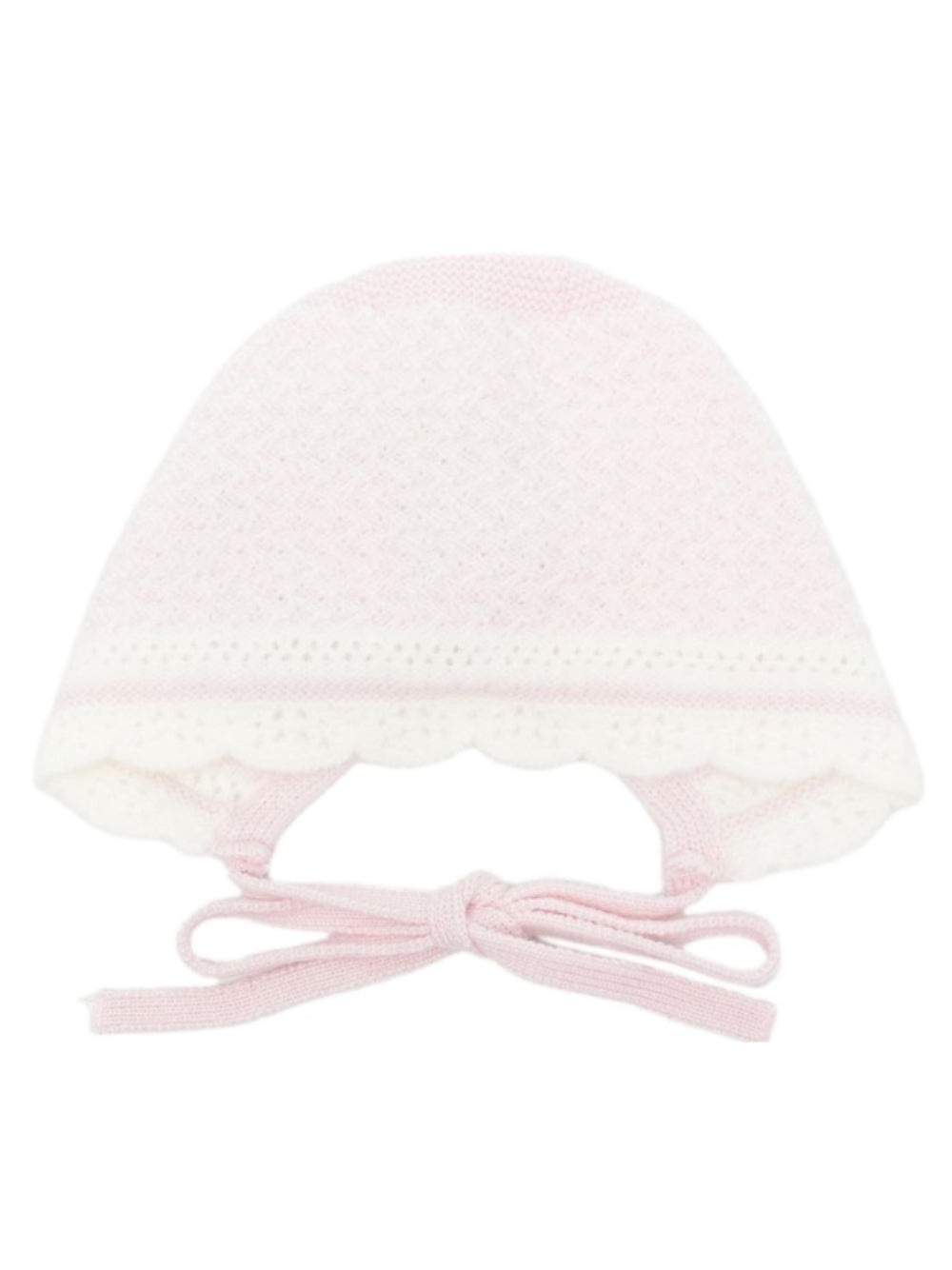 Cappello per neonata Paz Rodriguez Kids rosa con design lavorato a maglia 011-114212 3060 PaZ RODRIGUEZ KIDS