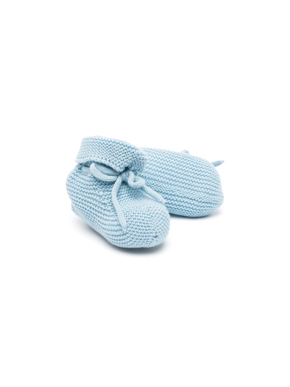 Scarpine primi passi per neonato Paz Rodriguez Kids azzurro con design lavorato a maglia 018-11710 031 PaZ RODRIGUEZ KIDS
