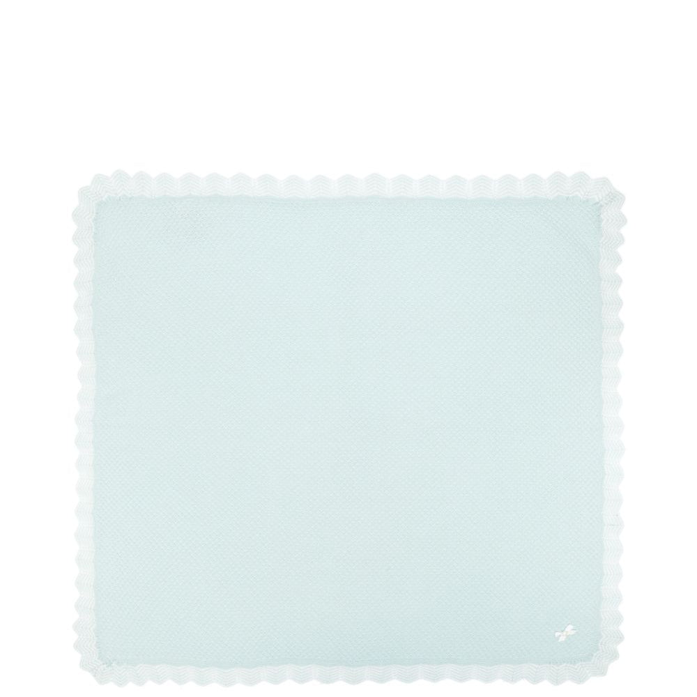 Coperta per neonato Paz Rodriguez Kids azzurra con dettaglio con fiocco 029-114132 0316 PaZ RODRIGUEZ KIDS