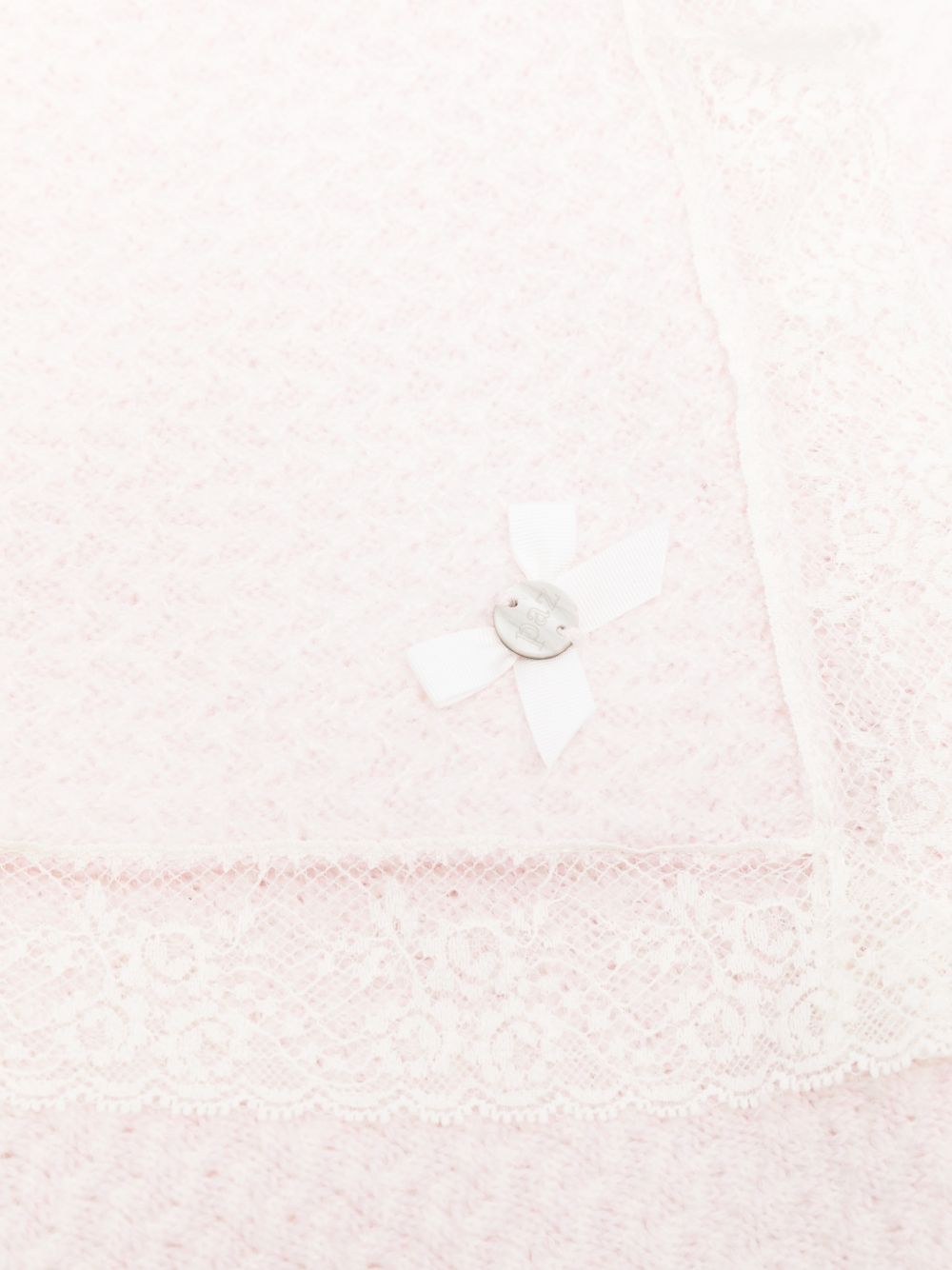 Coperta per neonata Paz Rodriguez Kids rosa con design lavorato a maglia 029-114213 3060 PaZ RODRIGUEZ KIDS