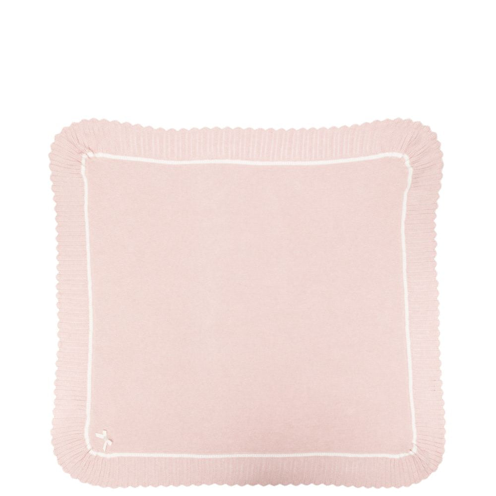 Coperta per neonata Paz Rodriguez Kids rosa con orlo a smerlo 029-124039 3260 PaZ RODRIGUEZ KIDS