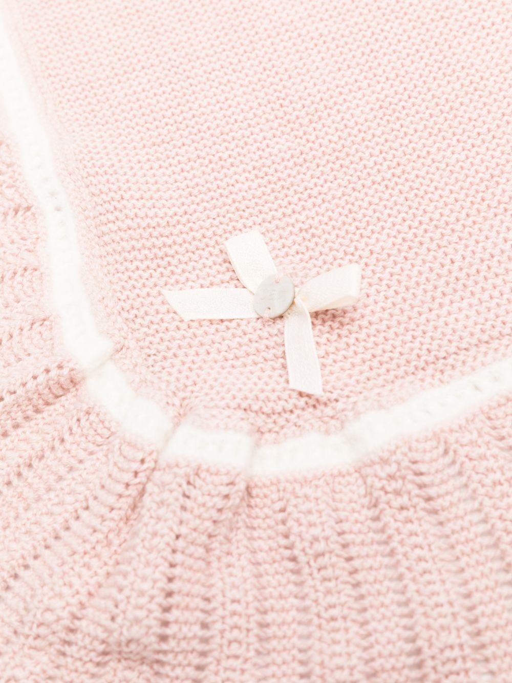 Coperta per neonata Paz Rodriguez Kids rosa con orlo a smerlo 029-124039 3260 PaZ RODRIGUEZ KIDS